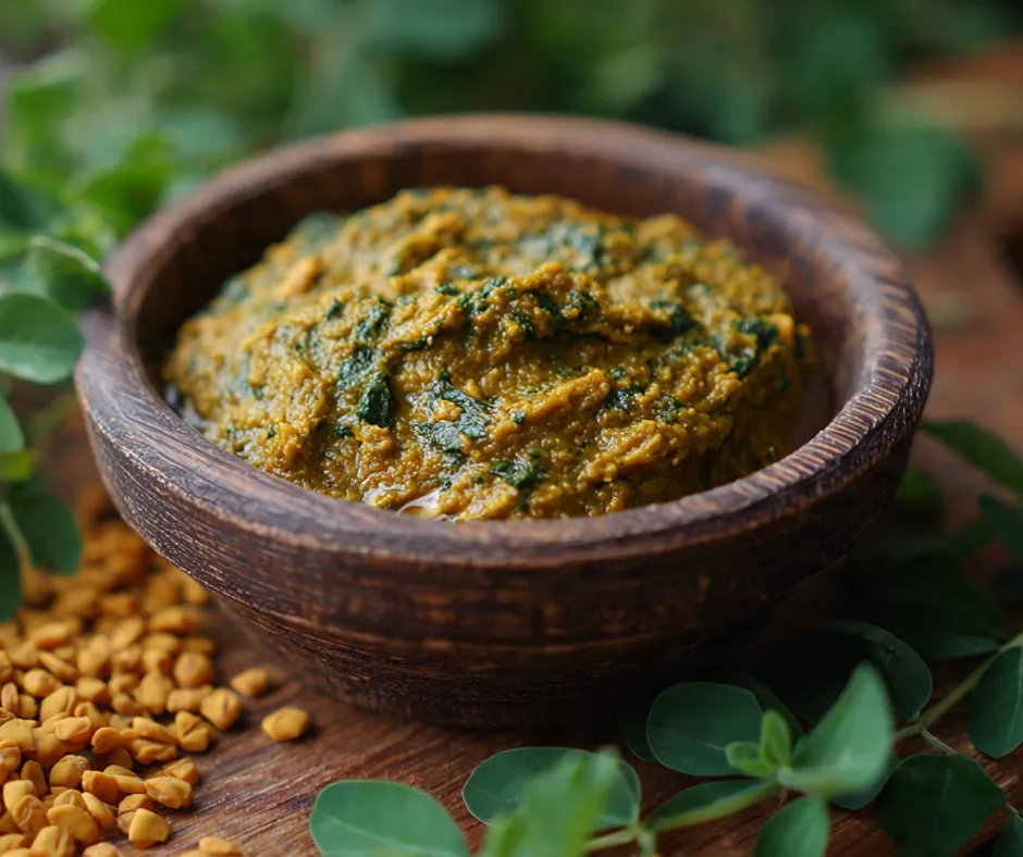 masque cheveux au fenugrec