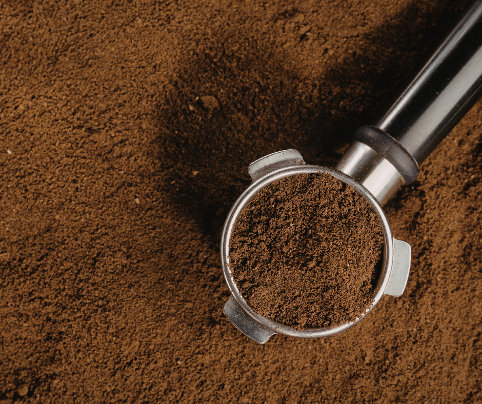 marc de café moulu