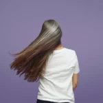 cheveux blanc femme cheveux longs