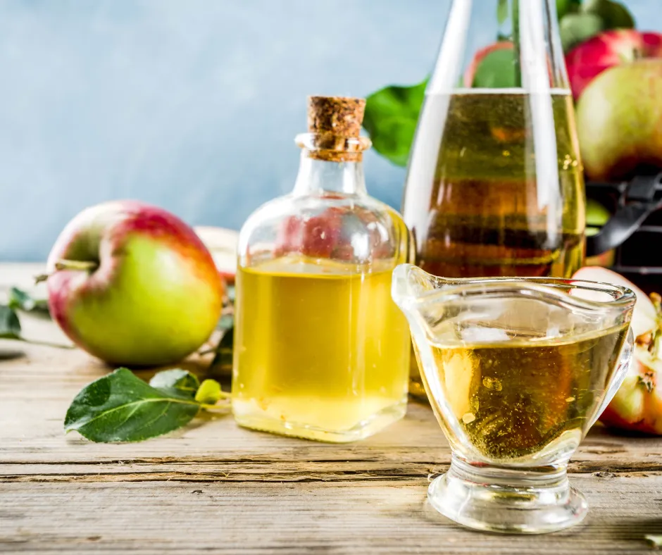 vinaigre de cidre pour rééquilibrer le cuir chevelu