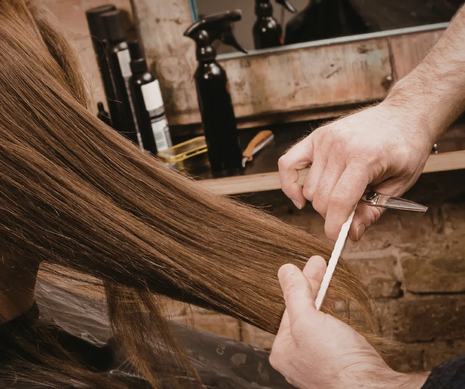 cheveux abîmés coupe coiffeur